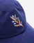 Meknes Six Panel Cassette Cap - Ultramarine