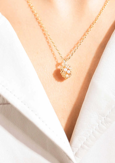 Venus Spoil Berry Gilded Necklace - Gold