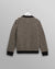 Walker Cardigan - Black And Ecru Bubble Knit Cardigan