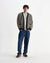 Walker Cardigan - Black And Ecru Bubble Knit Cardigan