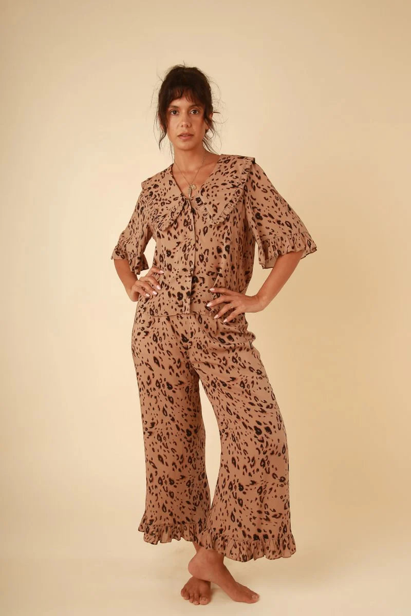 Selene Set - Brushstroke Leopard