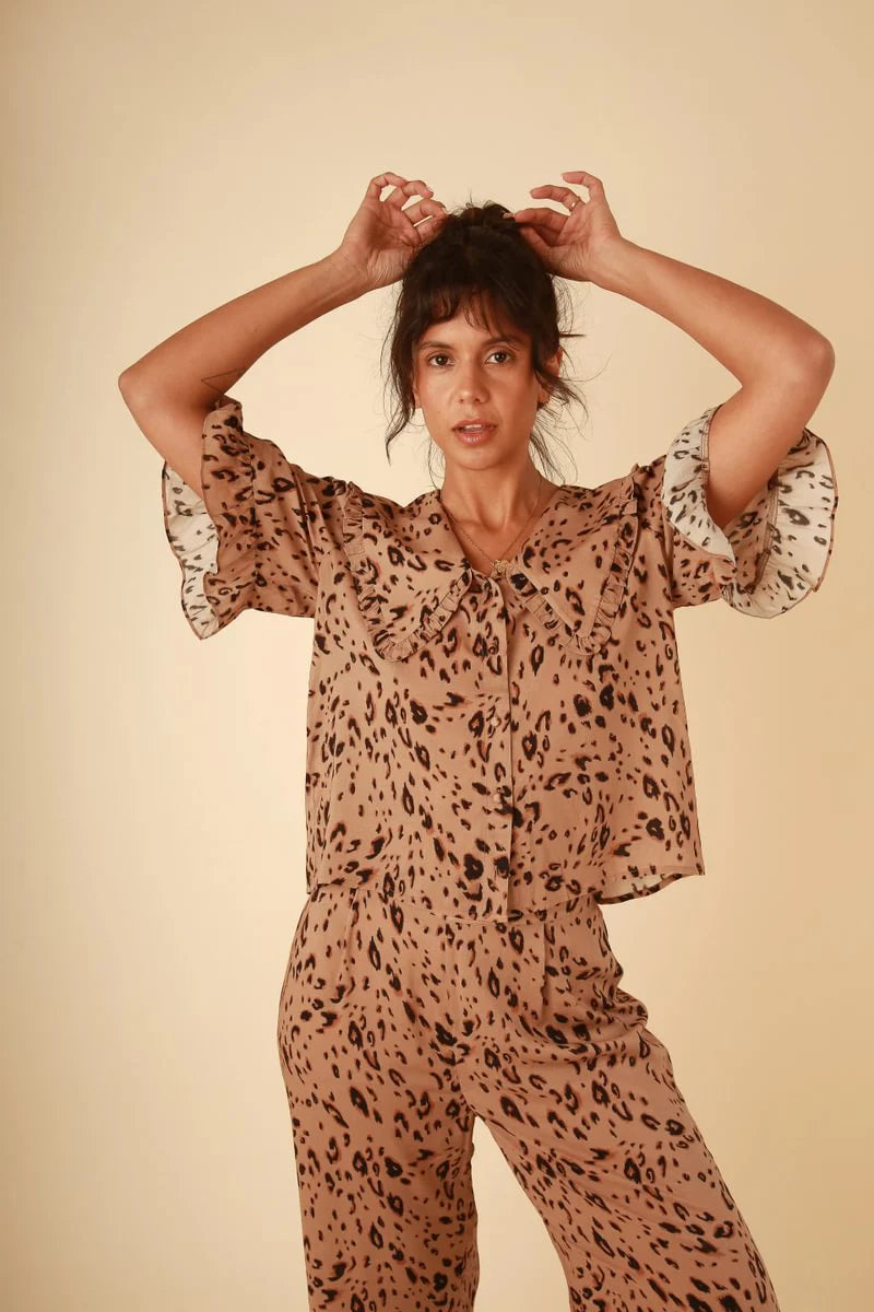 Selene Set - Brushstroke Leopard