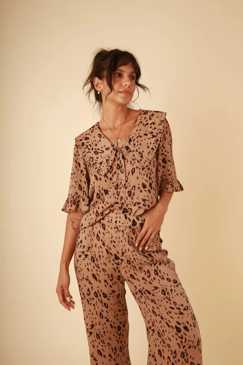 Selene Set - Brushstroke Leopard