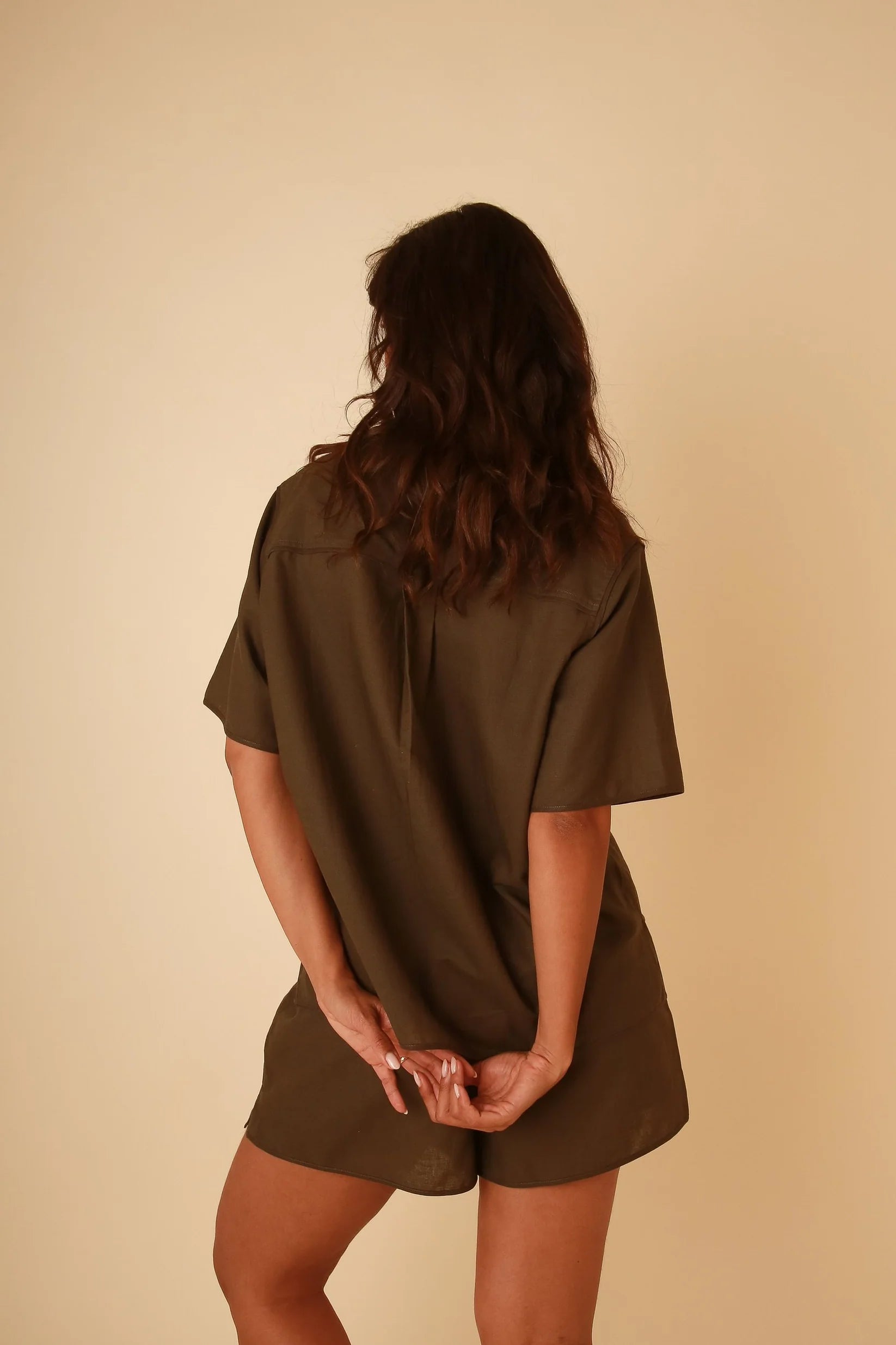 Matilda Linen Set - Wasabi