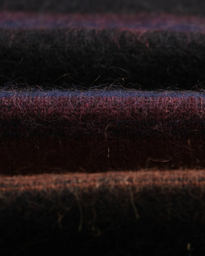 Wilde Crew Brush Stripe Jumper - Black/Dark Multi