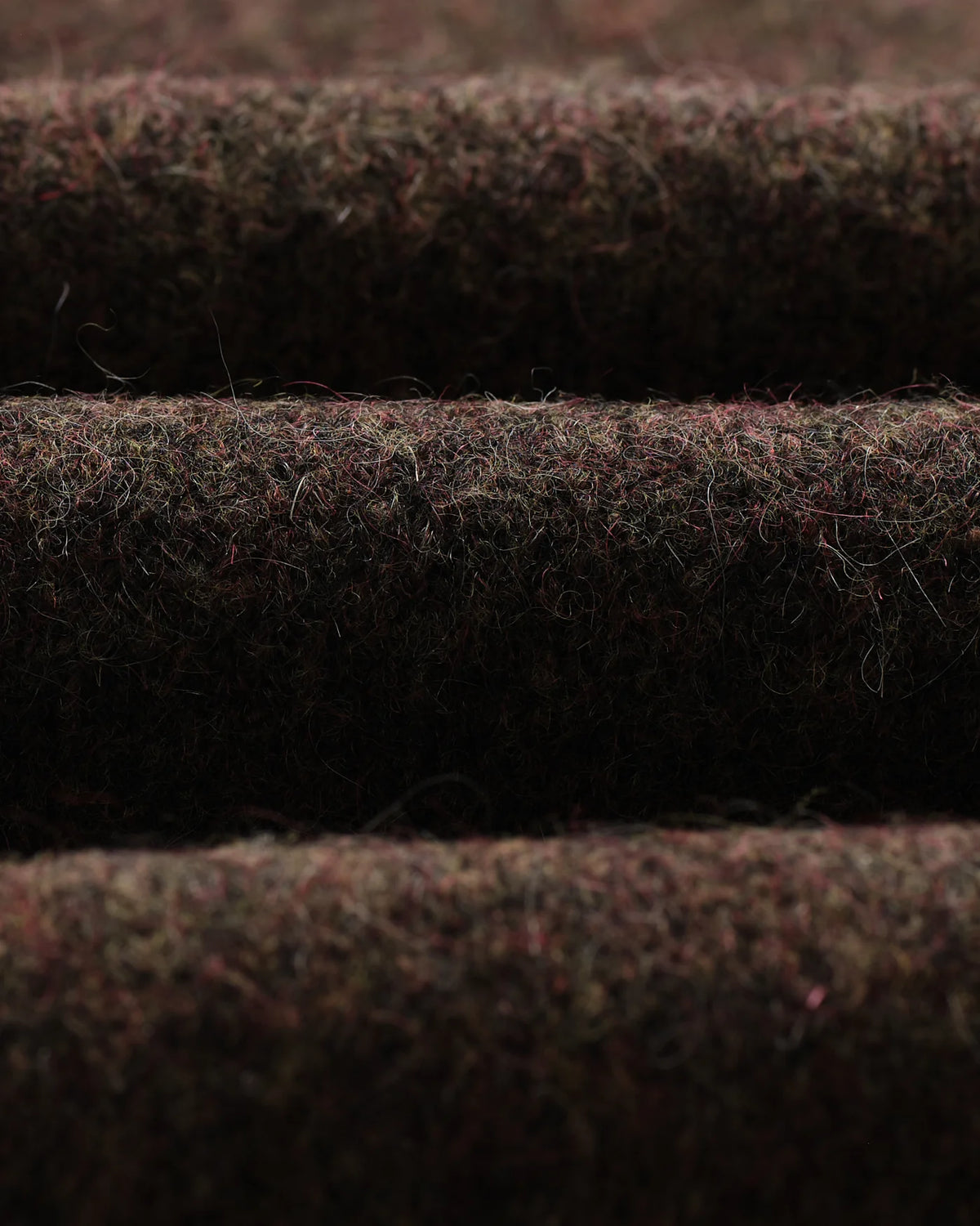 Wilde Crew Fluffy Wool Blend Jumper - Brown