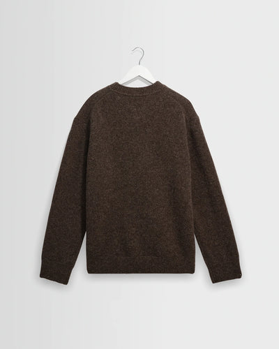 Wilde Crew Fluffy Wool Blend -  Choco Brown