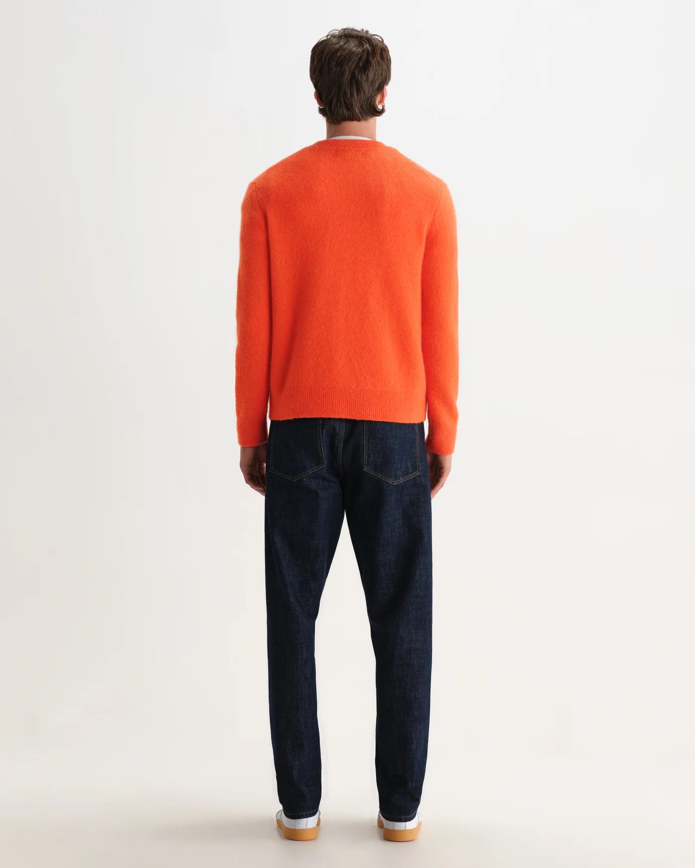 Wilde Crew Fluffy Wool Blend - Orange