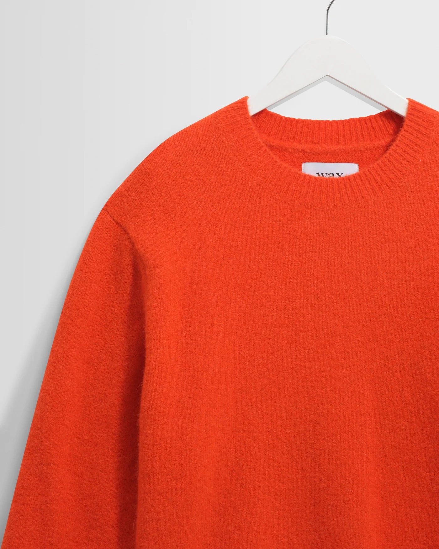 Wilde Crew Fluffy Wool Blend - Orange