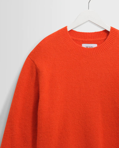 Wilde Crew Fluffy Wool Blend - Orange