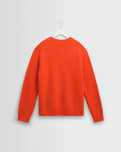 Wilde Crew Fluffy Wool Blend - Orange