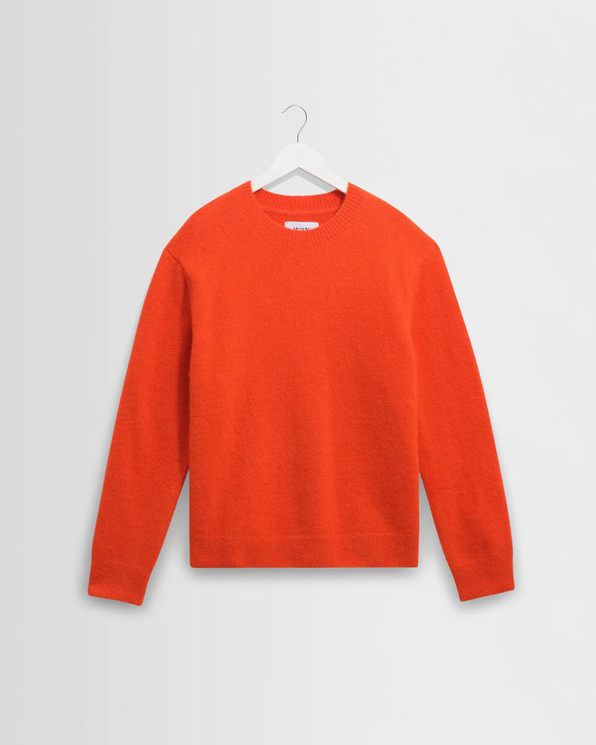 Wilde Crew Fluffy Wool Blend - Orange