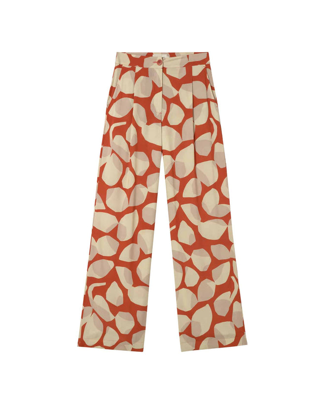 Manolita Pants - Light Leaf Multicolour