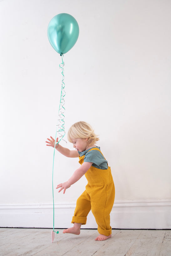 Frankie Dungarees - Mustard