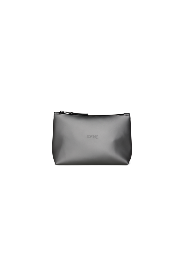 Cosmetic Bag - Metallic Grey
