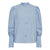 Bonnie CC Lace Sleeve Shirt - Pale Blue