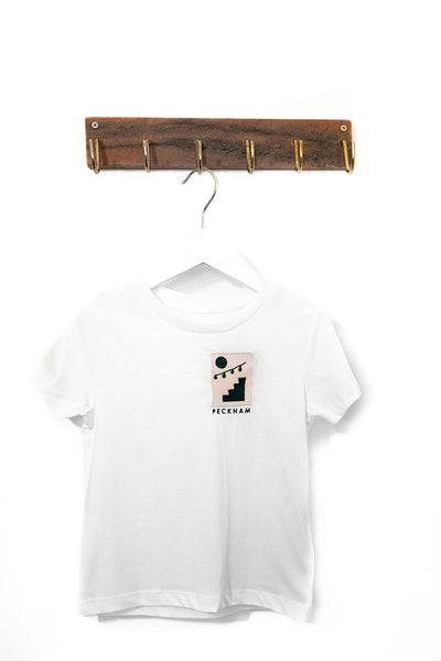 Peckham Rooftop Kids Tee - White