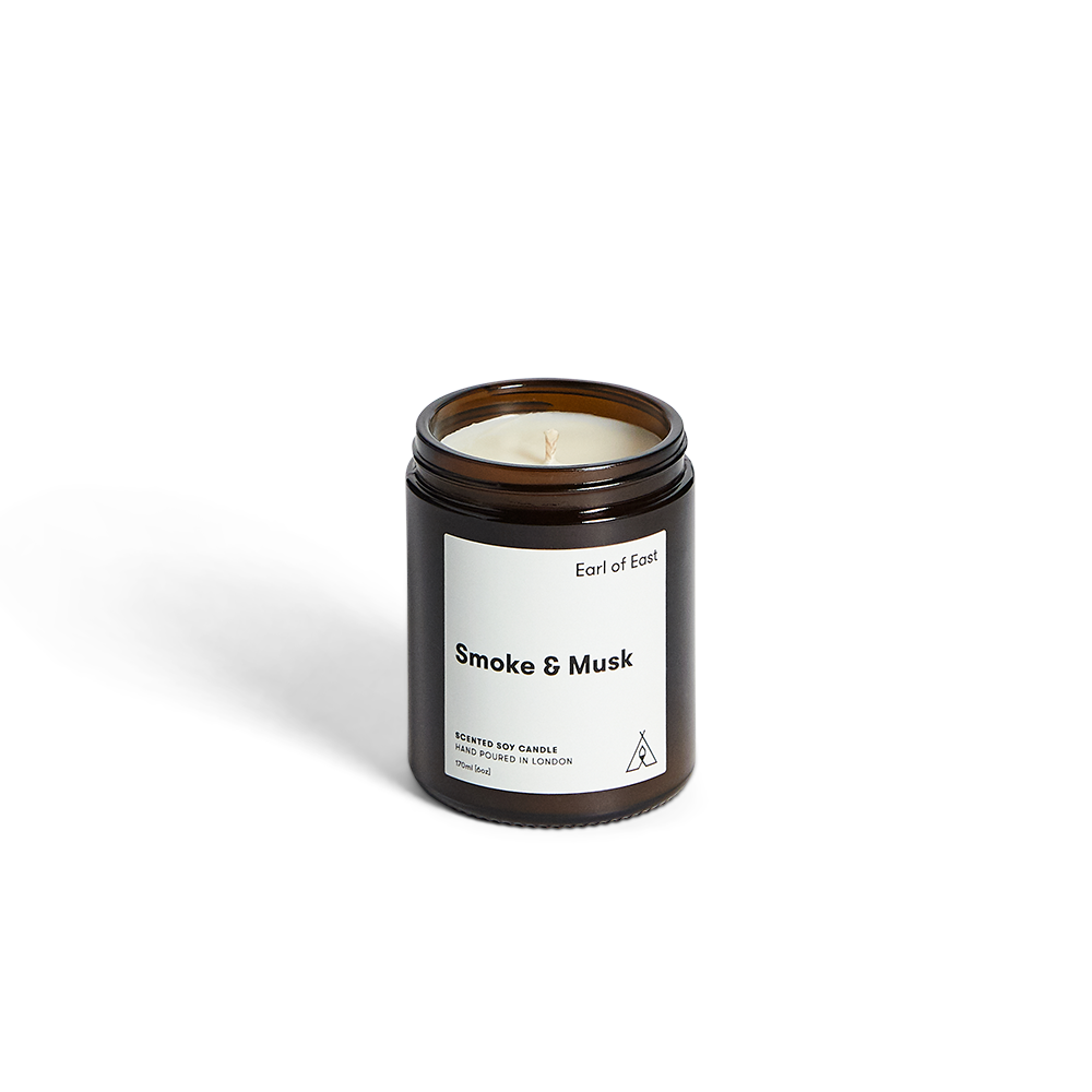 Soy Candle 170ML -  Smoke & Musk