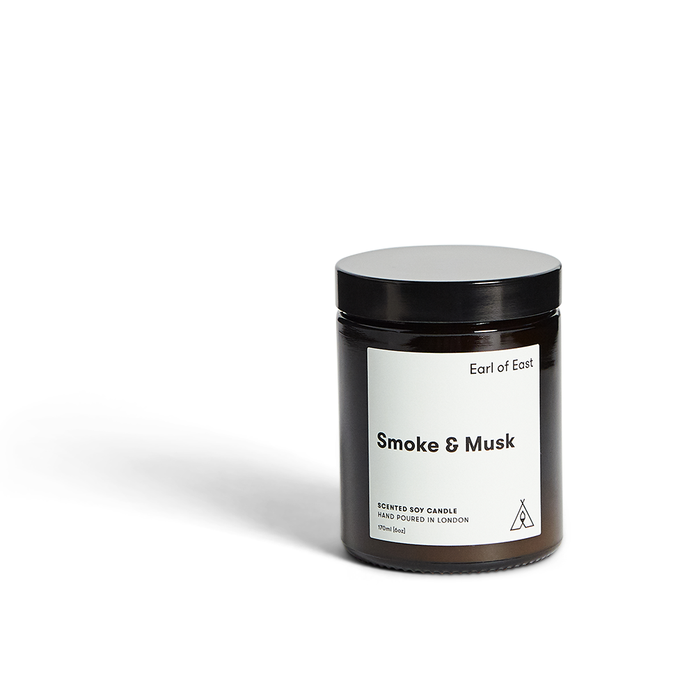 Soy Candle 170ML -  Smoke & Musk