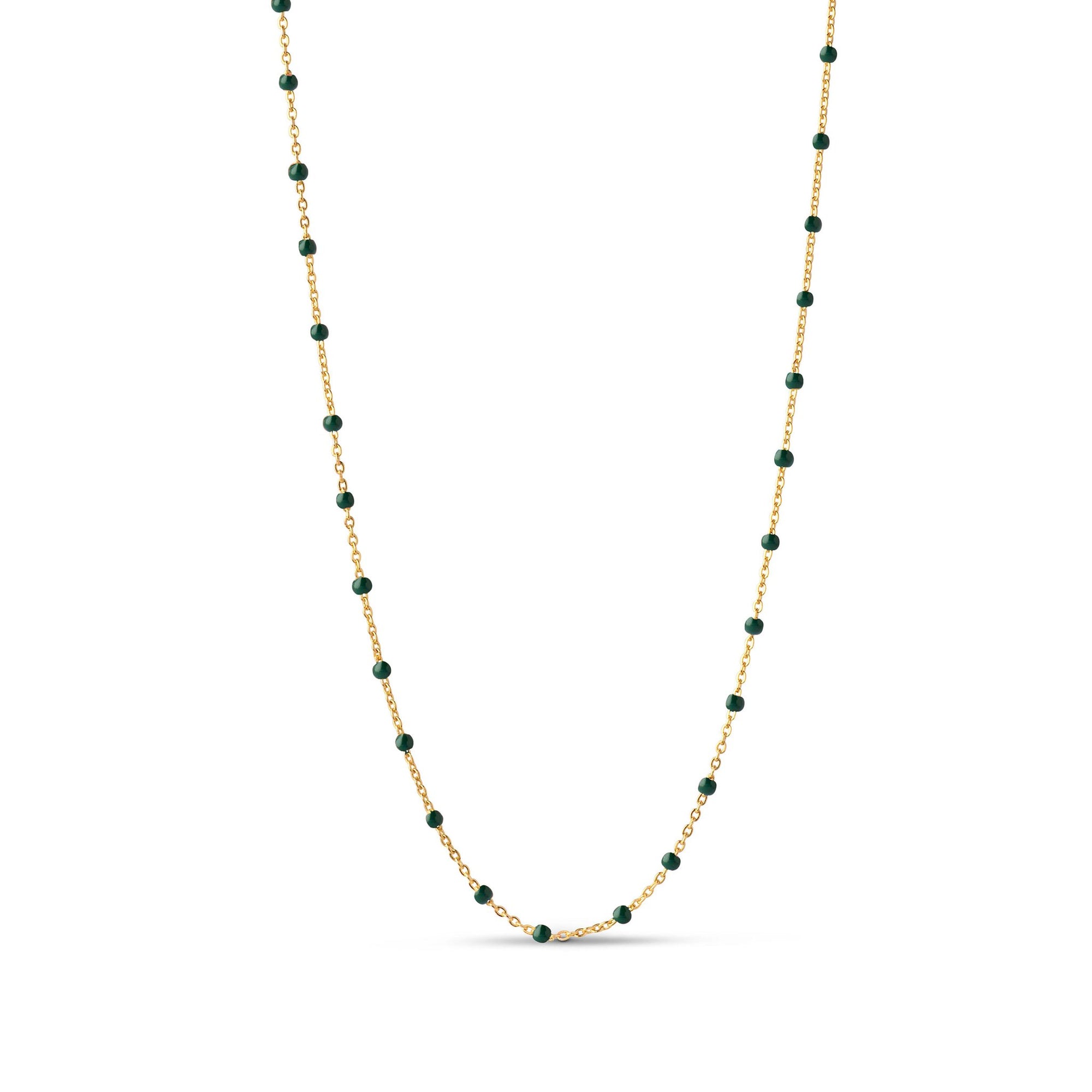 Lola Necklace - Petrol Green