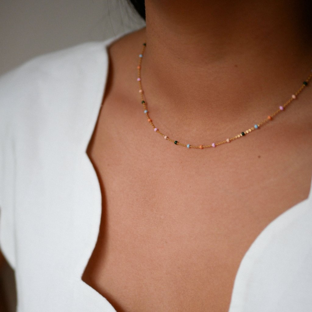 Lola Necklace - Gold/Dreamy
