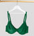 Body Contour Underwired Plunge Bra - Forest Green