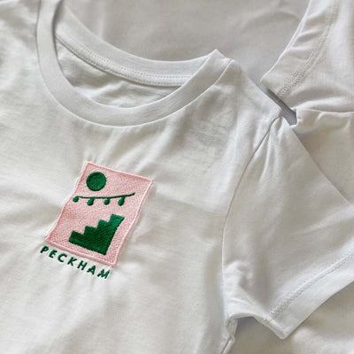 Peckham Rooftop Kids Tee - White