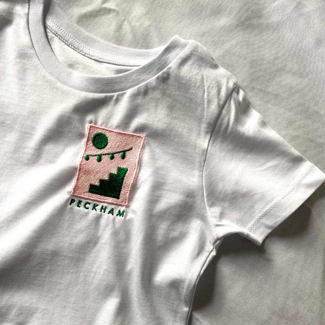 Peckham Rooftop Kids Tee - White