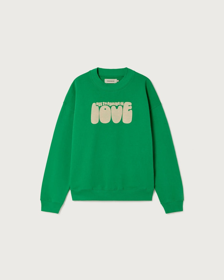 Yes Love Sweatshirt - Green