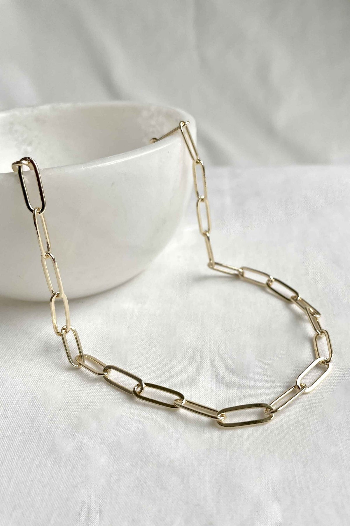Alice Oval Bracelet - Gold Plating