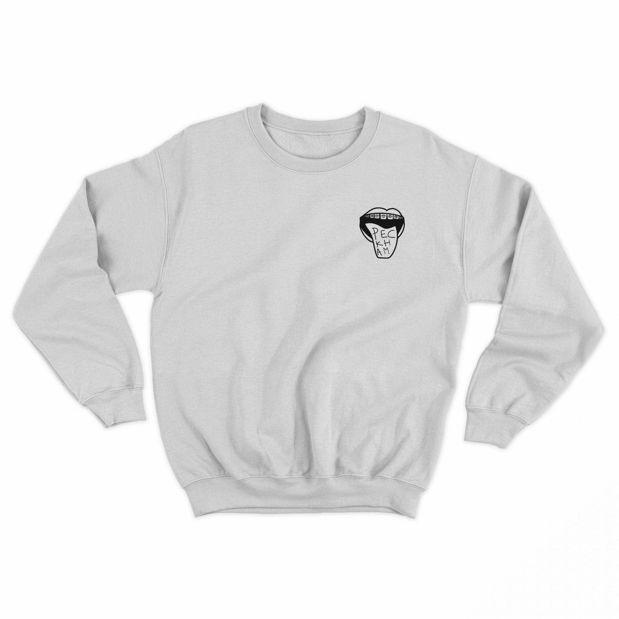 Peckham Mouth Kids Sweatshirt - Grey