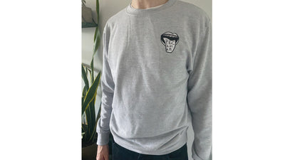 Peckham Mouth Unisex Sweatshirt - Grey